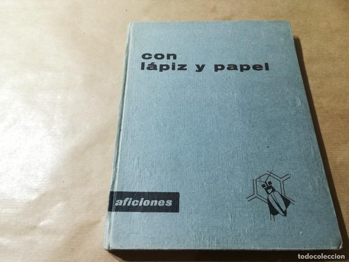 Libros de segunda mano: CON LAPIZ Y PAPEL, AFICIONES / AP605 / PETER WHITE / SANTILLANA - Foto 1
