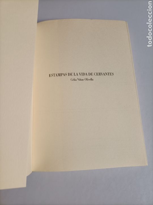 Libros de segunda mano: Estampas de la vida de Cervantes Celia Vi&ntilde;as Olivella . - Foto 8