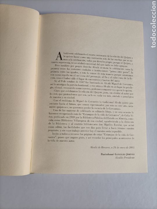 Libros de segunda mano: Estampas de la vida de Cervantes Celia Vi&ntilde;as Olivella . - Foto 10