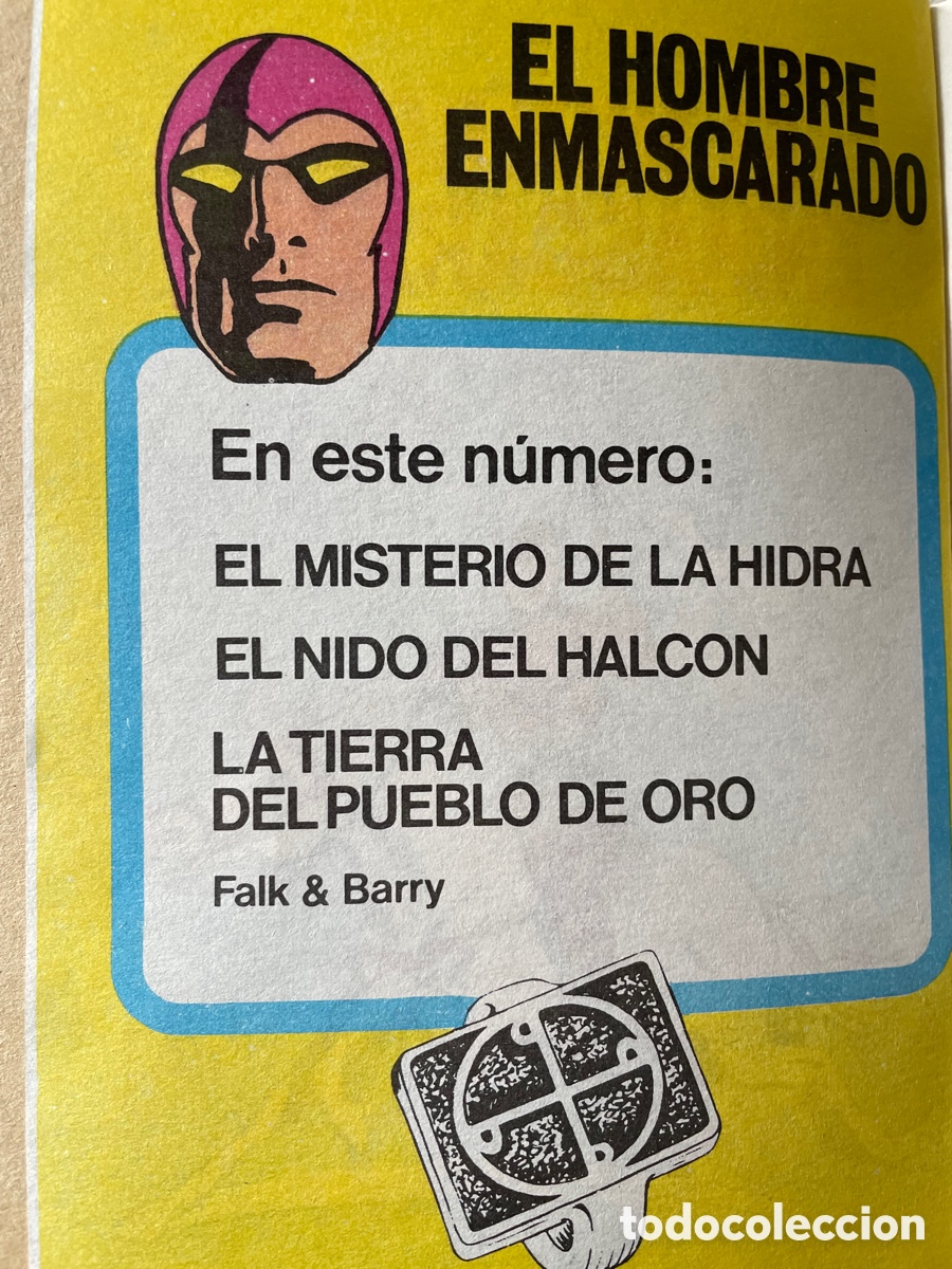 Libros de segunda mano: EL HOMBRE ENMASCARADO - Foto 2