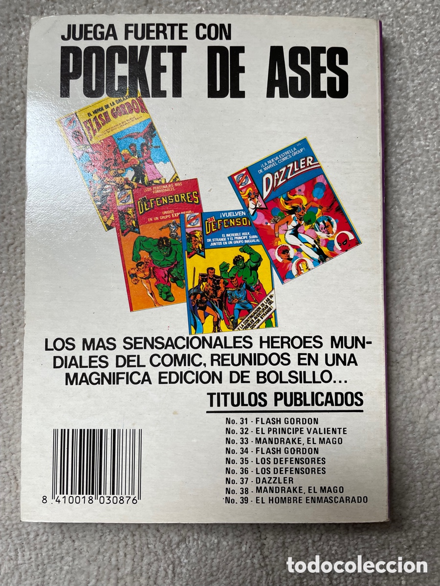 Libros de segunda mano: EL HOMBRE ENMASCARADO - Foto 4