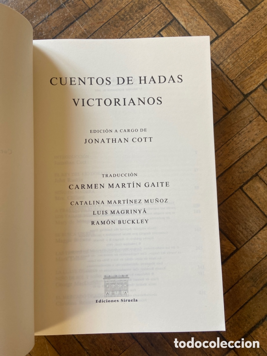 Libros de segunda mano: Cuentos de hadas victorianos - Jonathan Cott - Siruela (2001) - Foto 2