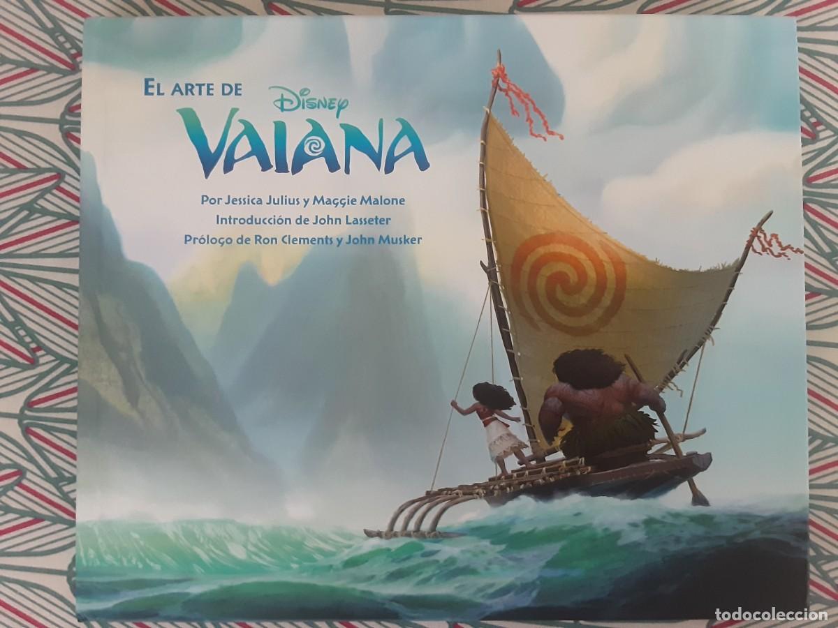 Libros de segunda mano: EL ARTE DE VAIANA. LIBRO DISNEY DE LA PEL&Iacute;CULA. MATERIAL ART&Iacute;STICO PARA LA CREACI&Oacute;N DE LA PEL&Iacute;CULA.