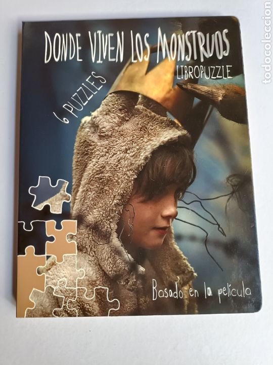 Libros de segunda mano: D&oacute;nde viven los monstruos. 6 puzzles . Basado en la pel&iacute;cula - Foto 2
