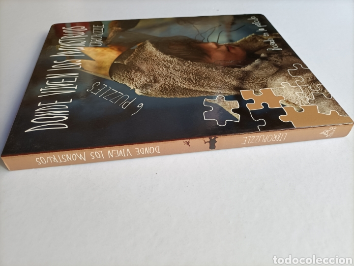 Libros de segunda mano: D&oacute;nde viven los monstruos. 6 puzzles . Basado en la pel&iacute;cula - Foto 5