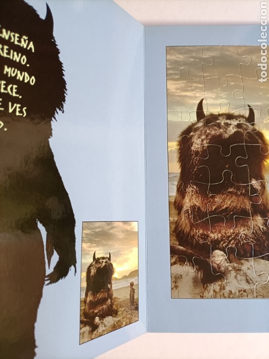 Libros de segunda mano: D&oacute;nde viven los monstruos. 6 puzzles . Basado en la pel&iacute;cula - Foto 7