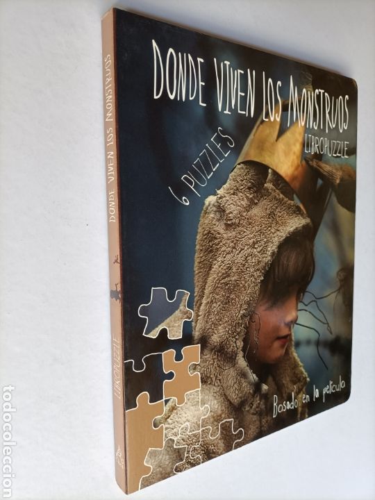 Libros de segunda mano: D&oacute;nde viven los monstruos. 6 puzzles . Basado en la pel&iacute;cula