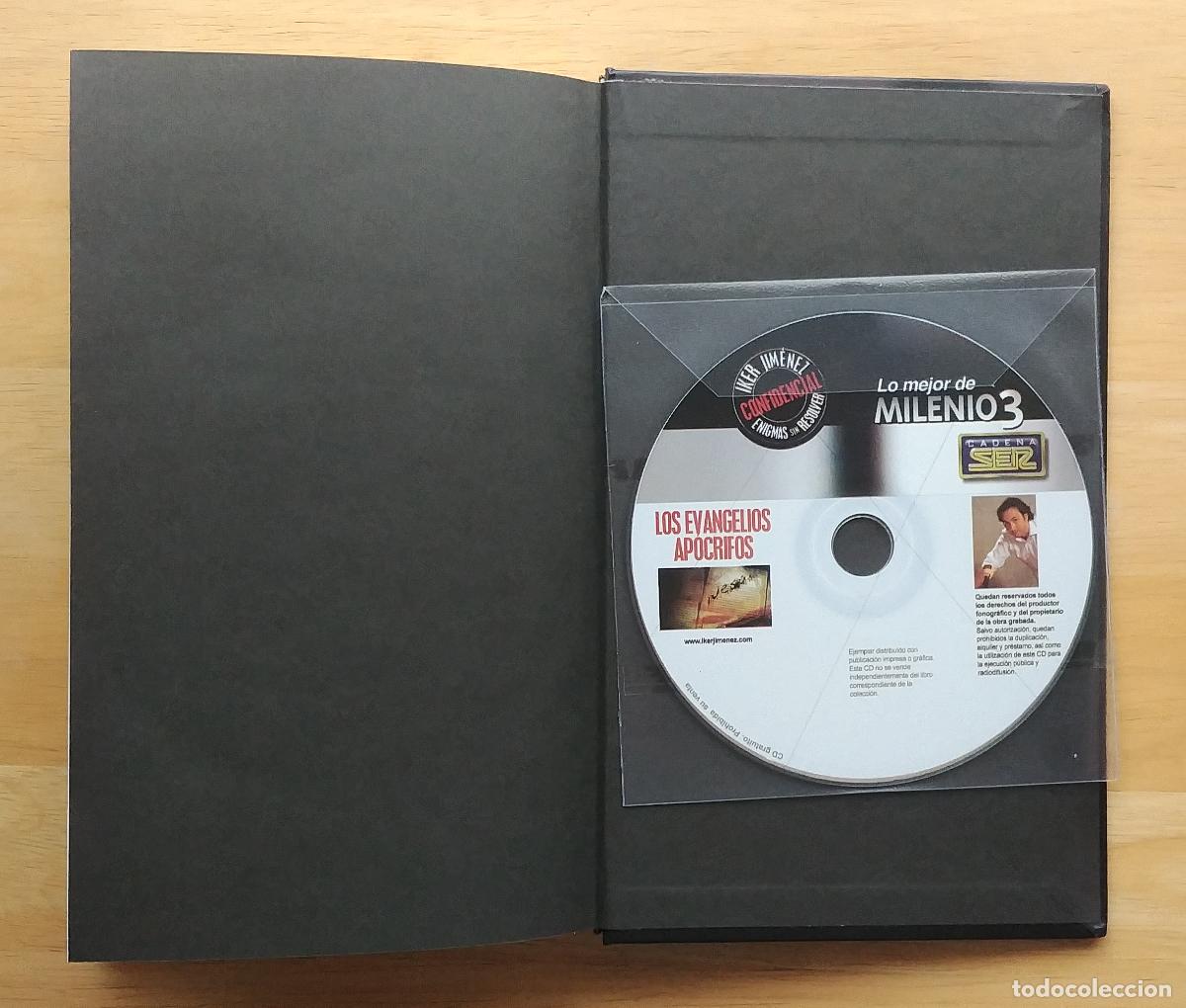 Libros de segunda mano: PIERRE CR&Eacute;PON - LOS EVANGELIOS AP&Oacute;CRIFOS - Libro + CD - Foto 3
