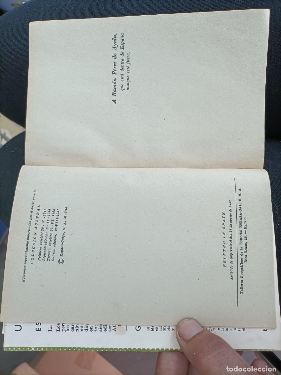 Libros de segunda mano: Espa&ntilde;oles fuera de Espa&ntilde;a. Gregorio Mara&ntilde;&oacute;n. 1957 - Foto 4