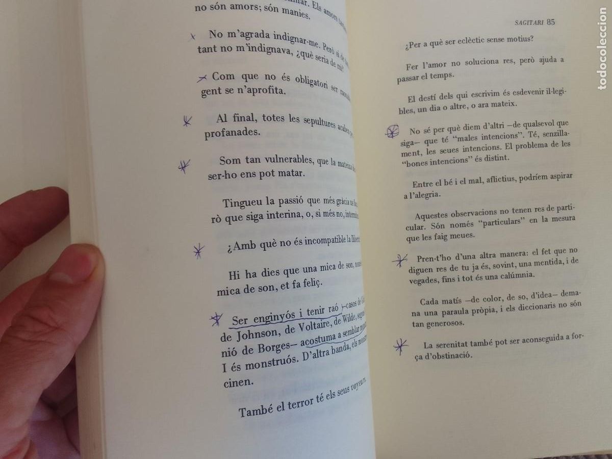 Libros de segunda mano: SAGITARI. JOAN FUSTER. DIPUTACIO DE VALENCIA 1985. - Foto 8