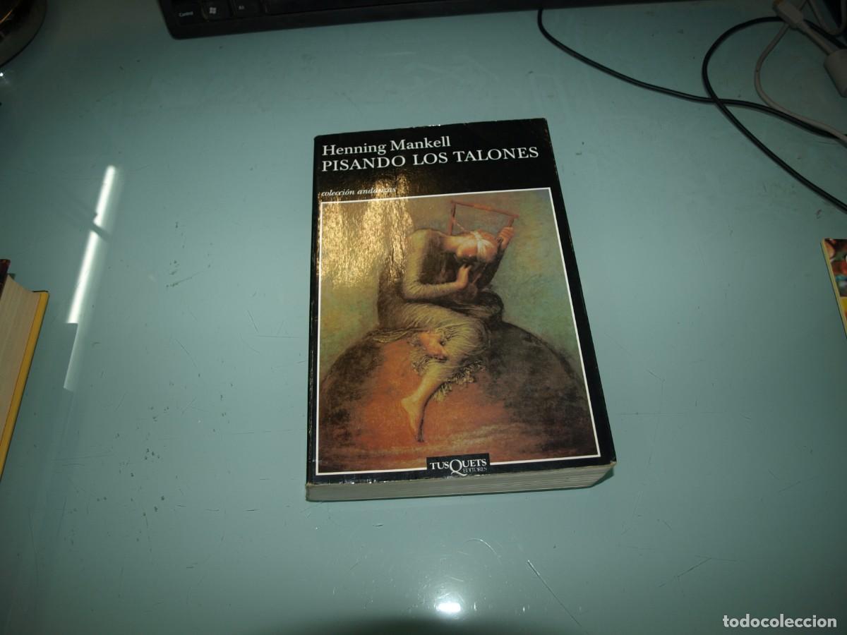 Libros de segunda mano: Henning Mankell, Pisando los talones, Tusquets - Foto 1