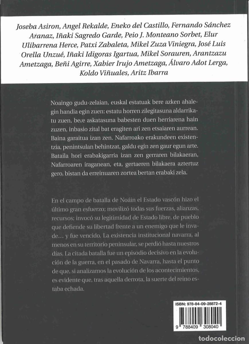 Libros de segunda mano: Noain 1521. La &uacute;ltima batalla. Nabarralde. 2021 - Foto 2