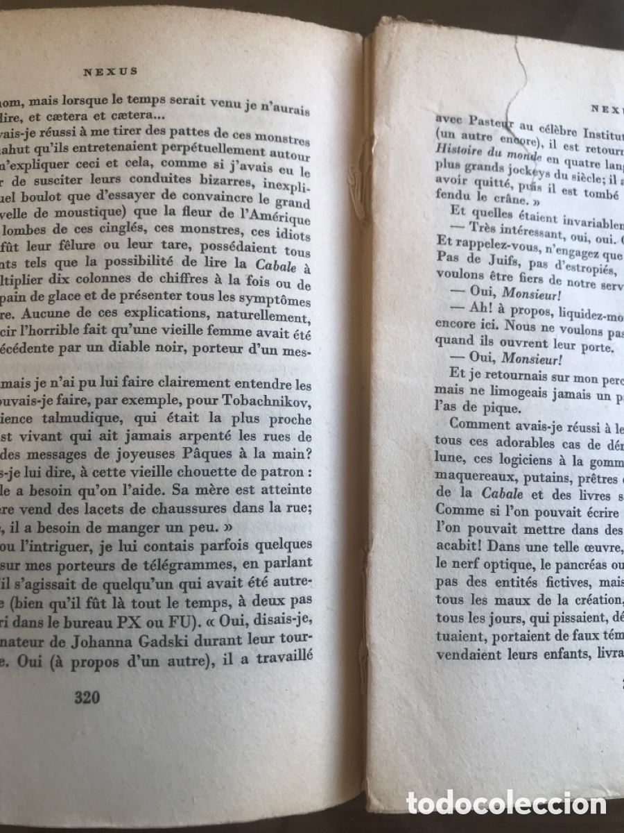Libros de segunda mano: Nexus. Henry Miller . Buchet. Chastel Ed. 1960. En Franc&eacute;s - Foto 3