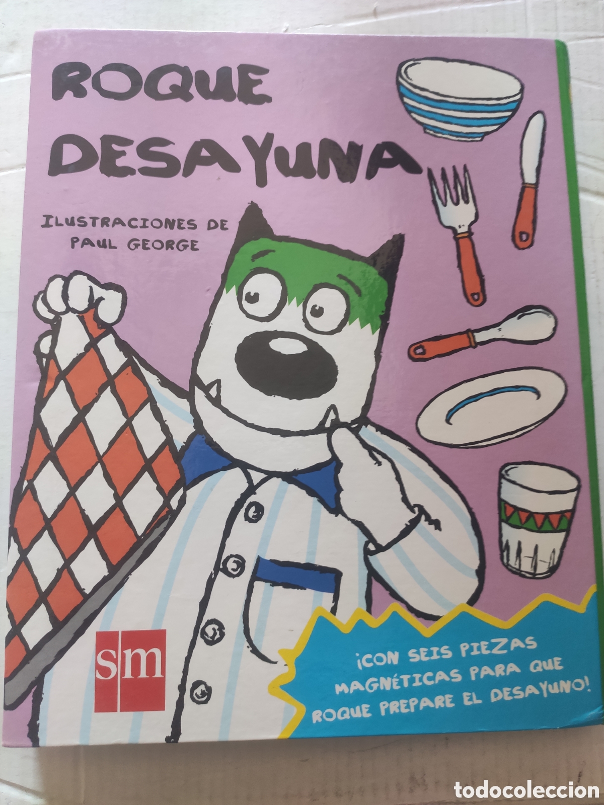 Libros de segunda mano: ROQUE DESAYUNA. PAUL GEORGE. TAPAS DURAS. SM - Foto 1