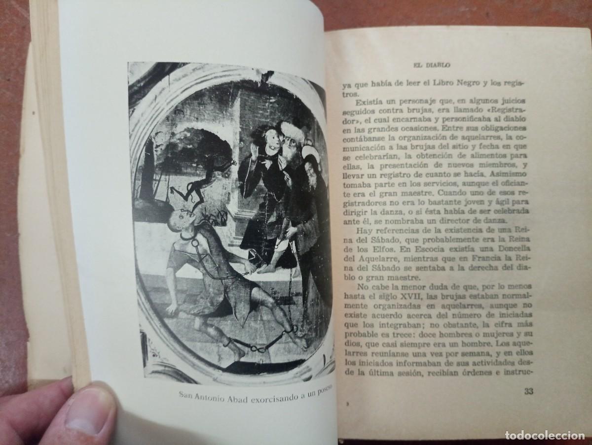 Libros de segunda mano: Libro EL DIABLO. C. PAYTUVI. Barcelona 1961. - Foto 4