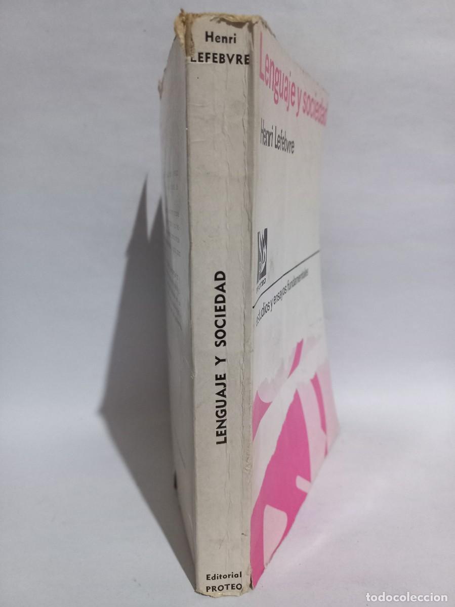 Libros de segunda mano: Henri Lefebvre - Lenguaje y Sociedad - 1967 - Foto 2