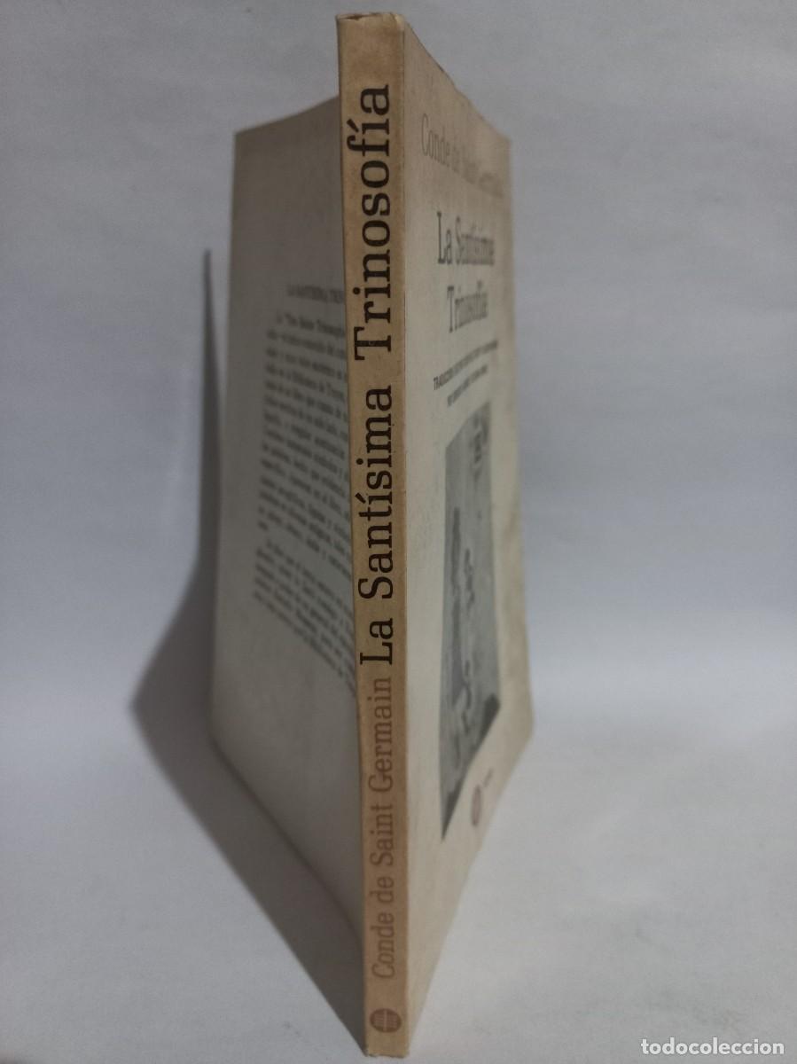 Libros de segunda mano: Conde de Saint Germain - La Sant&iacute;sima Trinosof&iacute;s - 1983 - Foto 2