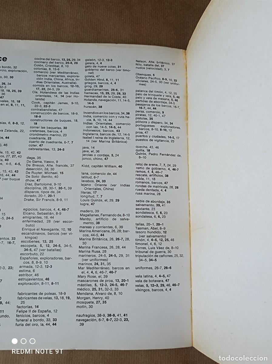 Libros de segunda mano: LIBRO PLESA LA ERA DE LOS BARCOS A VELA. GPB. NAISH Y HEARTHER AMERY - Foto 12