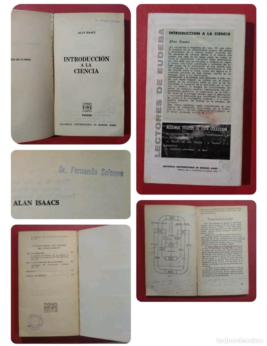 Libros de segunda mano: INTRODUCCI&Oacute;N A LA CIENCIA. ALAN ISAACS. 1&ordf; EDICI&Oacute;N 1966. - Foto 2