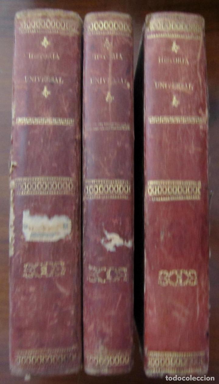 Libros de segunda mano: HISTORIA UNIVERSAL - C&Eacute;SAR CANT&Uacute; - TOMOS I, II Y III - Foto 1