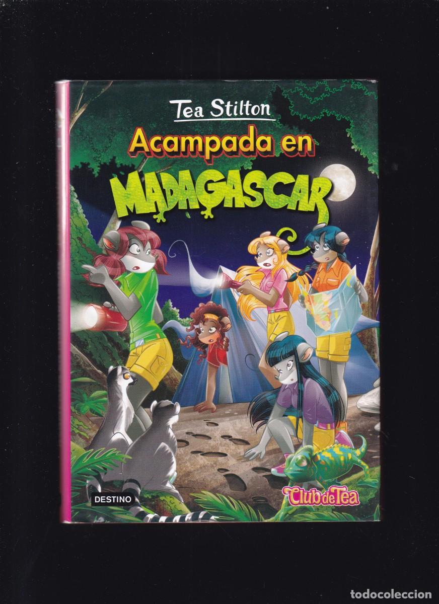 Libros de segunda mano: TEA STILTON - ACAMPADA EN MADAGASCAR - EDICIONES DESTINO 2016 / 1&ordf; EDICION - N&ordm; 24 - Foto 1