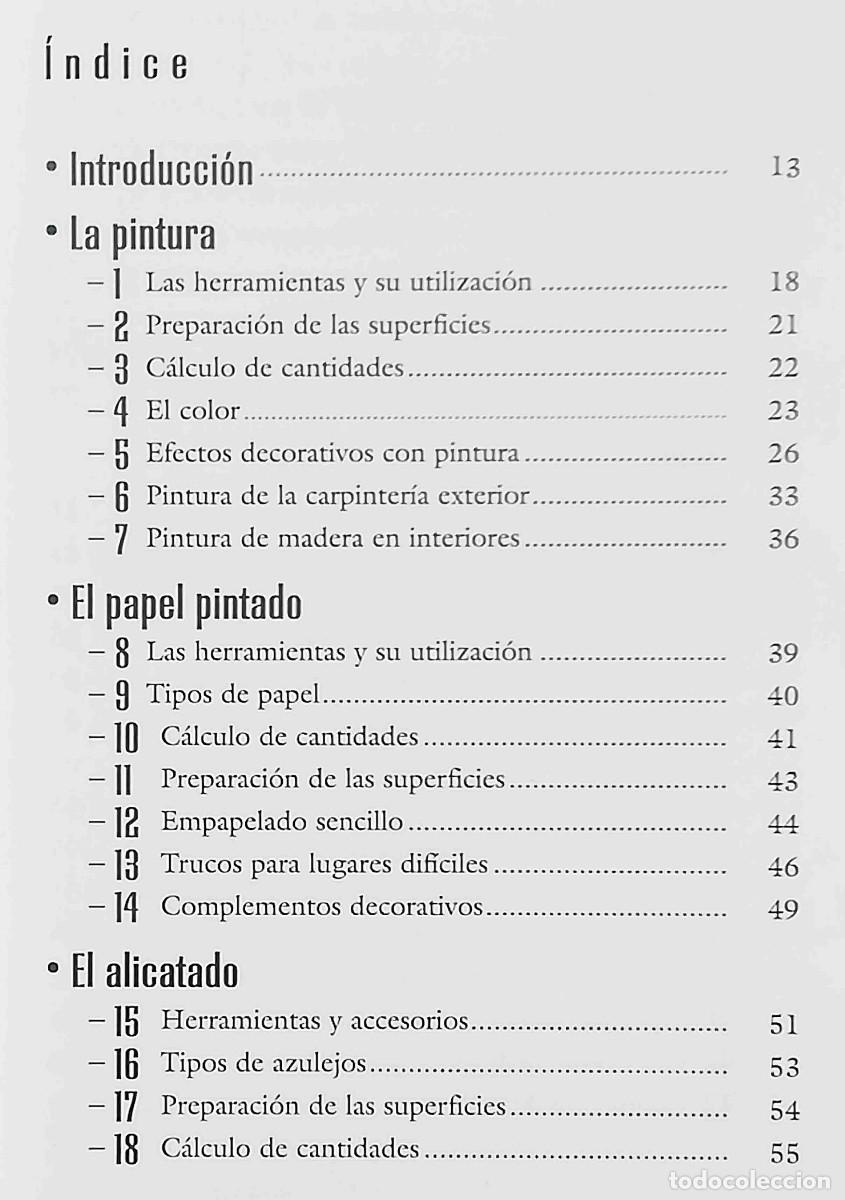 Libros de segunda mano: 100 tareas de bricolaje dom&eacute;stico. Biblioteca del hogar. - Foto 4