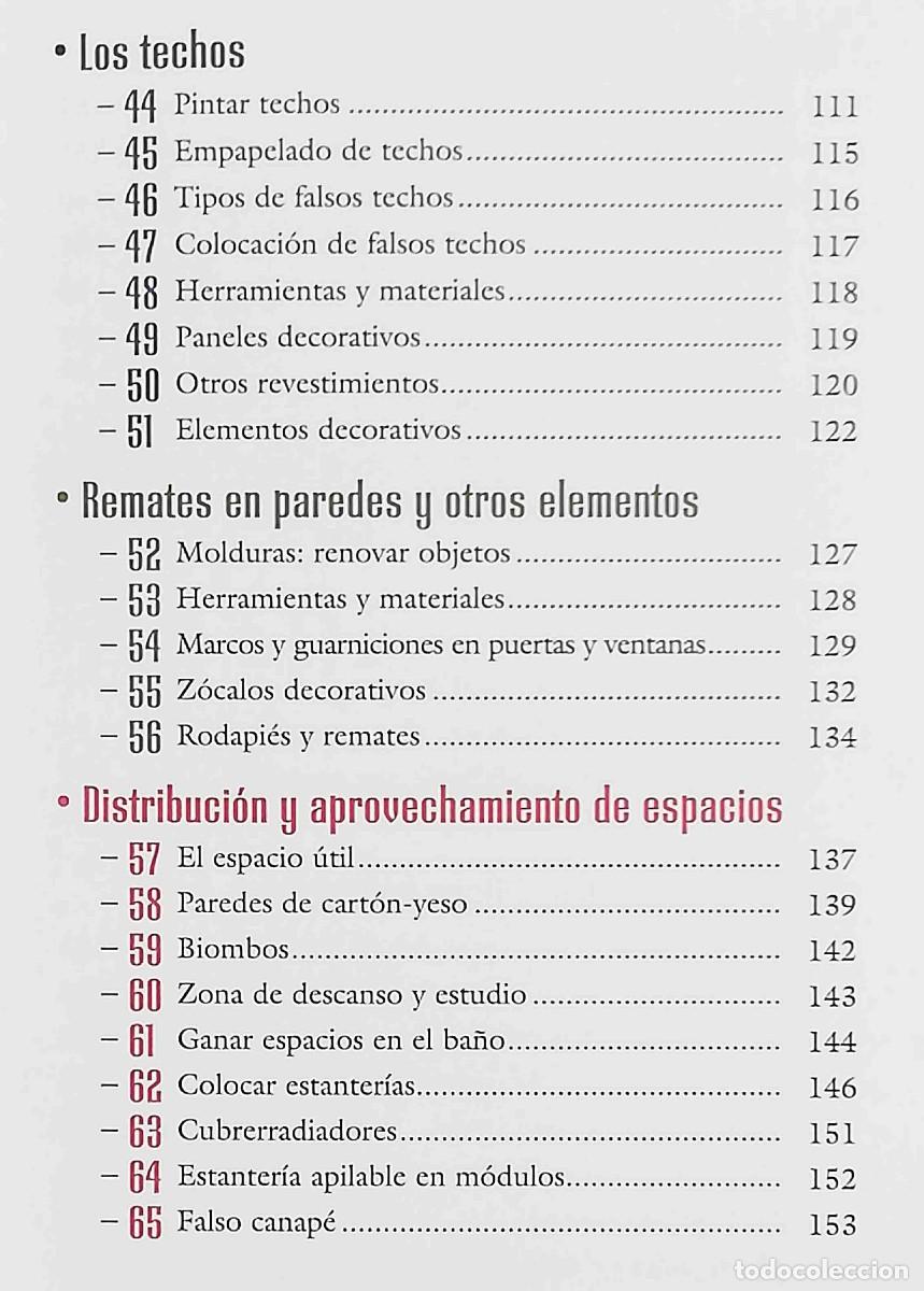 Libros de segunda mano: 100 tareas de bricolaje dom&eacute;stico. Biblioteca del hogar. - Foto 6