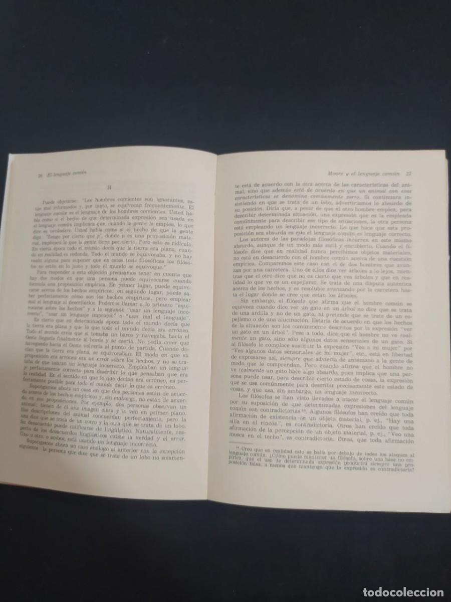 Libros de segunda mano: EL LENGUAJE COMUN. V.C. CHAPPELL. ED. TECNOS. 1971. - Foto 3