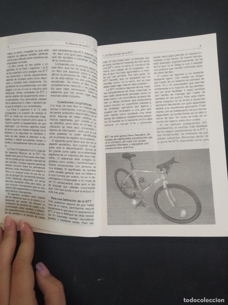 Libros de segunda mano: EL MANUAL DE LA BTT. ROB VAN DER PLAS. 1992. - Foto 3