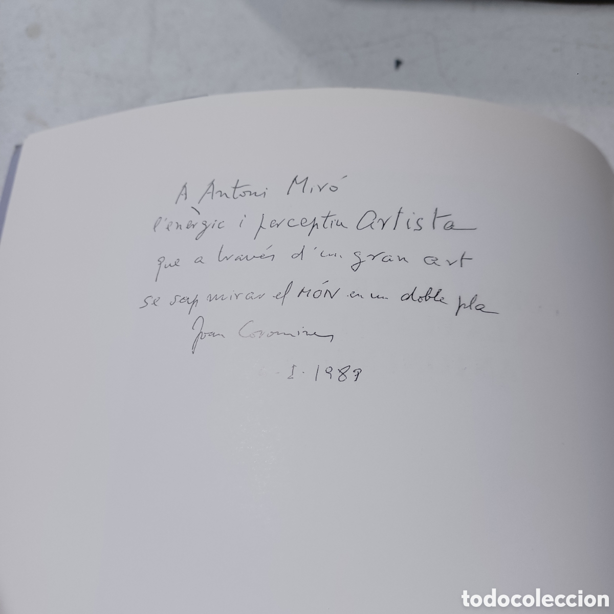 Libros de segunda mano: Forma y expresi&oacute;n en la pl&aacute;stica de Antoni Mir&oacute; WENCES RAMBLA para la CAM - Foto 3