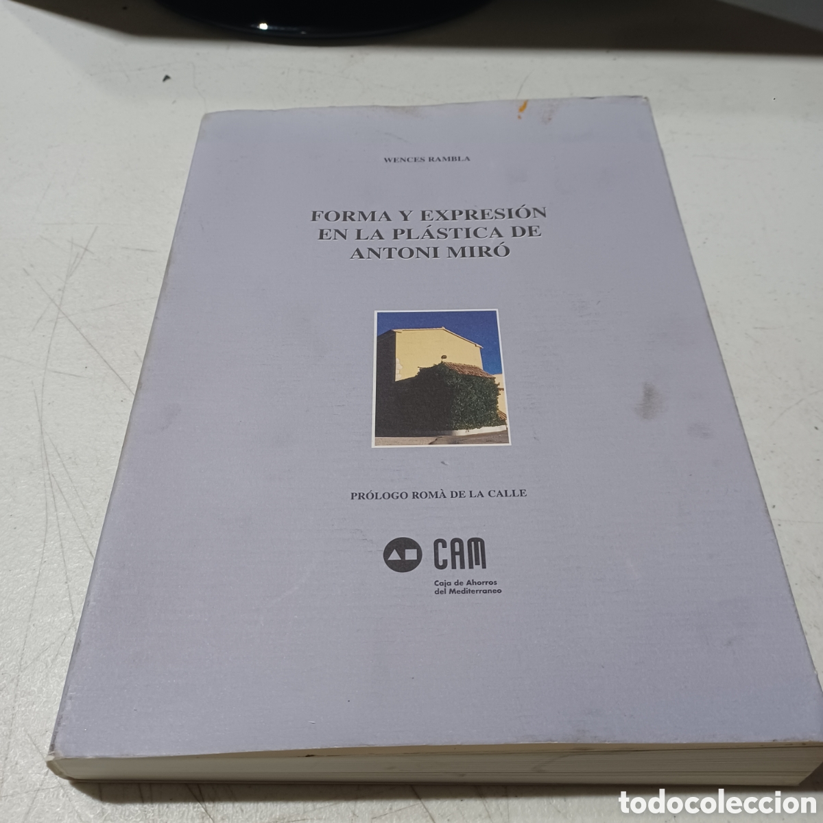 Libros de segunda mano: Forma y expresi&oacute;n en la pl&aacute;stica de Antoni Mir&oacute; WENCES RAMBLA para la CAM - Foto 1