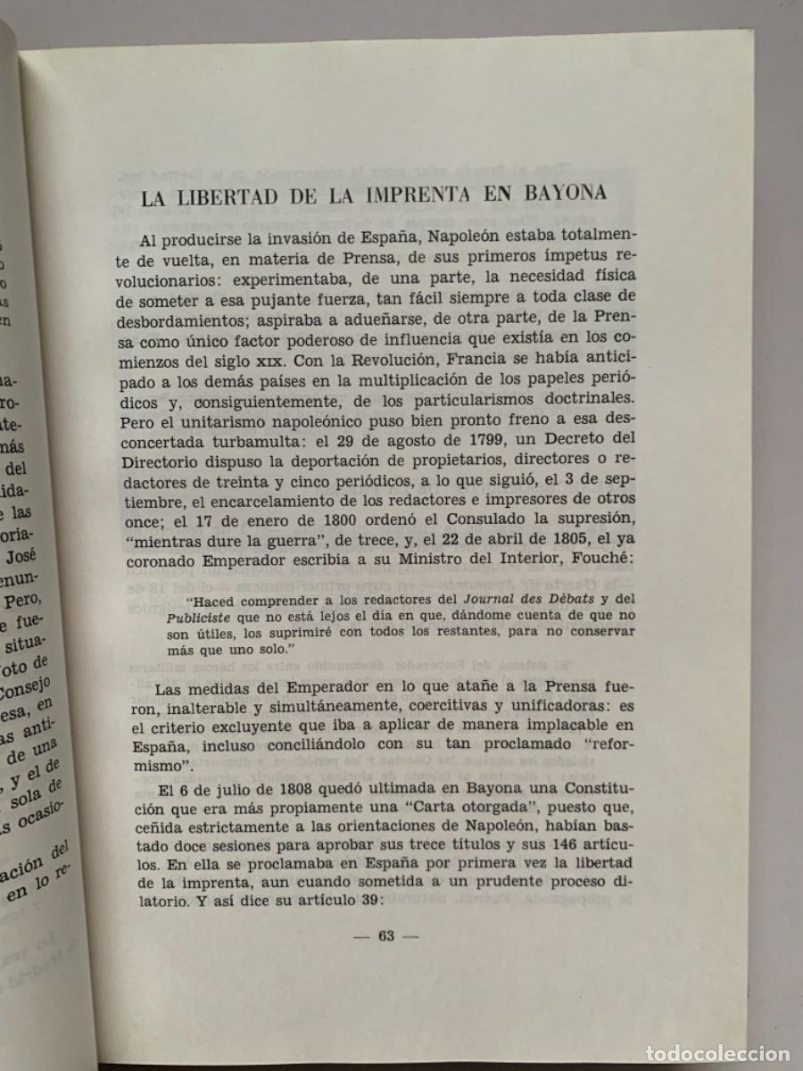 Libros de segunda mano: Historia del periodismo espa&ntilde;ol - Foto 2