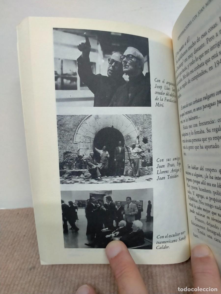 Libros de segunda mano: LIBRO CONVERSACIONES CON MIR&Oacute; - Foto 3