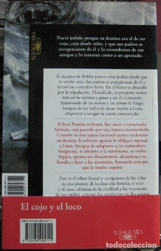 Libros de segunda mano: Jaime Bayly - El Cojo y El Loco - Foto 2