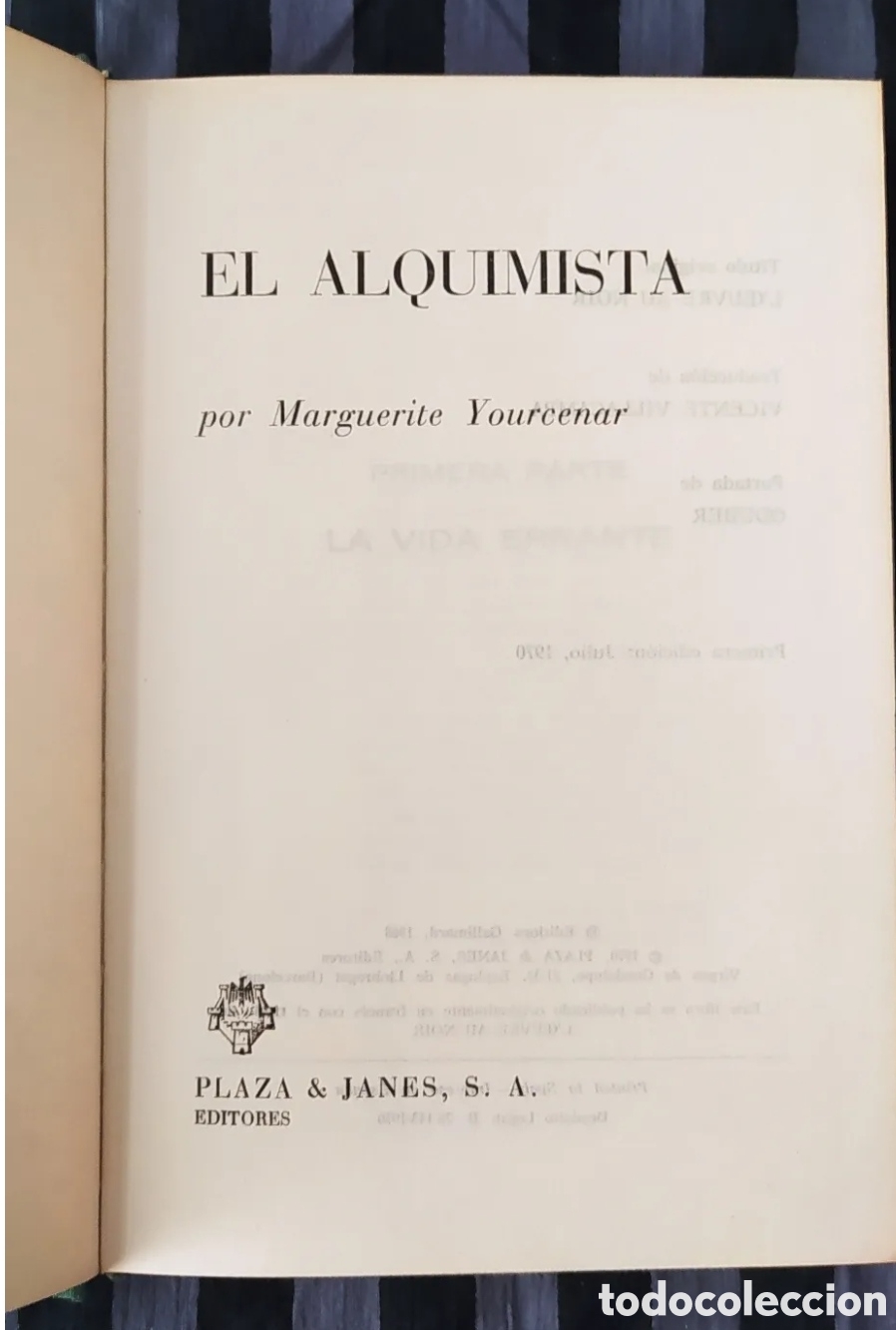 Libros de segunda mano: LIBRO EL ALQUIMISTA 1970 - Foto 2