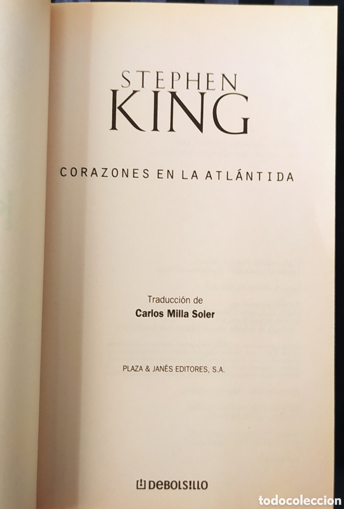 Libros de segunda mano: LIBRO CORAZONES EN LA ATLANTIDA STEPHEN KING - Foto 3