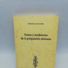 Libros de segunda mano: TEMAS Y TENDENCIAS DE LA PSIQUIATRIA ALEMANA. WERNER JANZARIK. 2001. PAGS : 278.