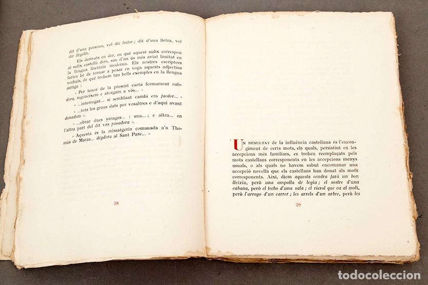 Libros de segunda mano: POMPEU FABRA - CONVERSES FILOL&Ograve;GIQUES - 1946 - Foto 5