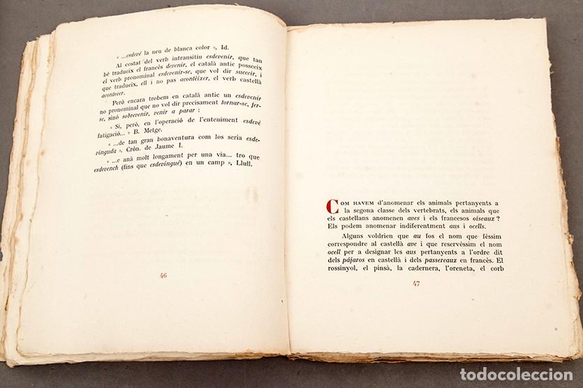 Libros de segunda mano: POMPEU FABRA - CONVERSES FILOL&Ograve;GIQUES - 1946 - Foto 6
