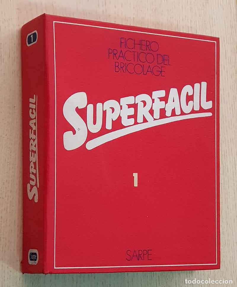 Libros de segunda mano: SUPERFACIL Fichero pr&aacute;ctico del bricolage. Vol 1 (Ed. Sarpe) - Foto 1