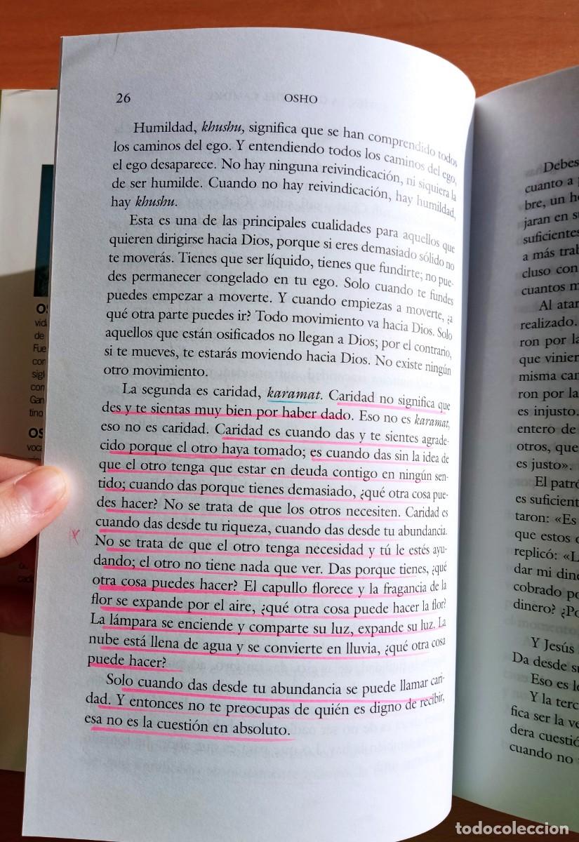 Libros de segunda mano: Osho: Suf&iacute;es. La gente del camino. - Foto 3