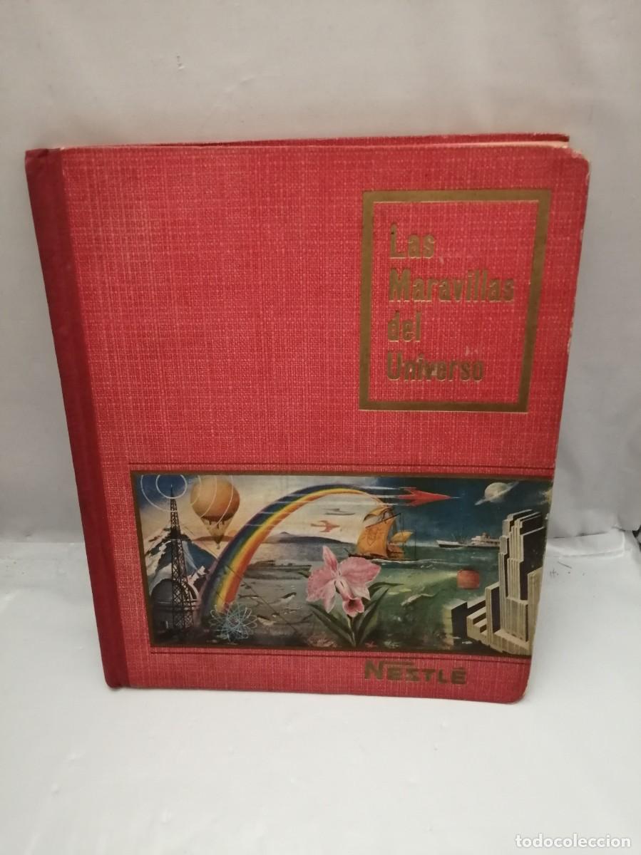 Second hand books: &Aacute;LBUM NESTL&Eacute; LAS MARAVILLAS DEL UNIVERSO: SERIES 1 A 24 (INCOMPLETO, FALTAN 34 CROMOS DE 268)