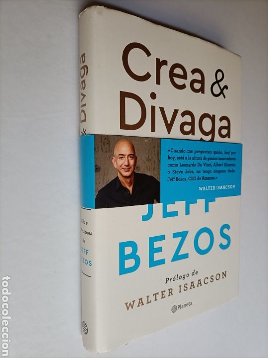 Libros de segunda mano: Crea & Divaga .Vida y reflexiones de Jeff Bezos - Foto 1