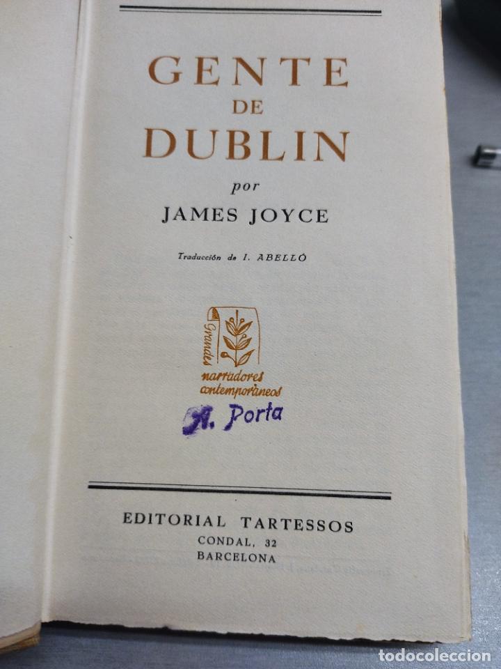 Libros de segunda mano: GENTE DE BERL&Iacute;N / JAMES JOYCE / EDITORIAL TARTESSOS 1942 - Foto 2