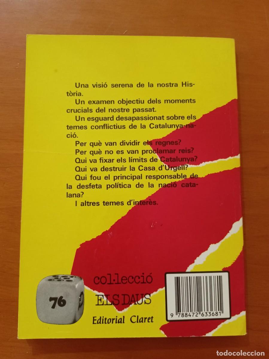 Libros de segunda mano: Grans errors de la hist&ograve;ria de Catalunya - J. B. Xuriguera - en catal&agrave; - Foto 2
