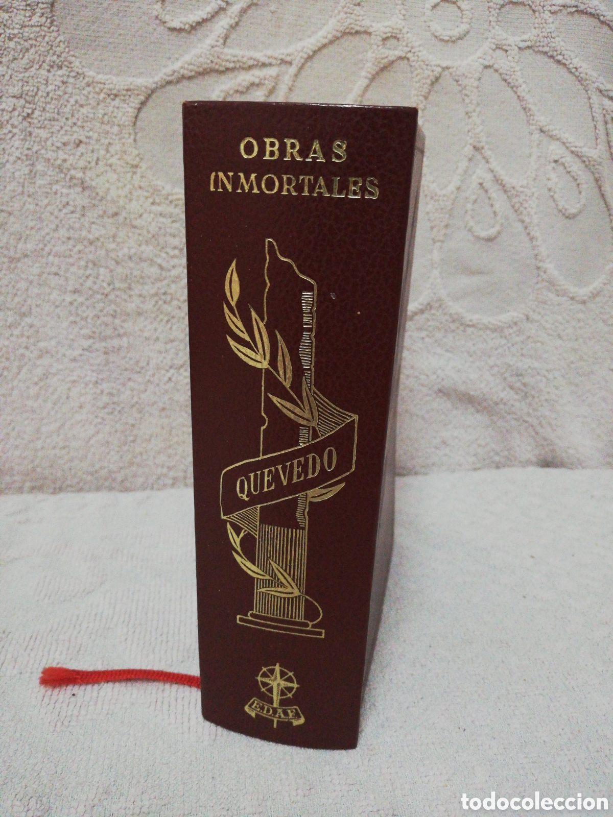Libros de segunda mano: Francisco de Quevedo - Obras inmortales - 1981 - Foto 2