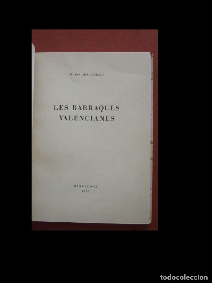 Libros de segunda mano: Les barraques valencianes. M. Sanchis Garner - Foto 7