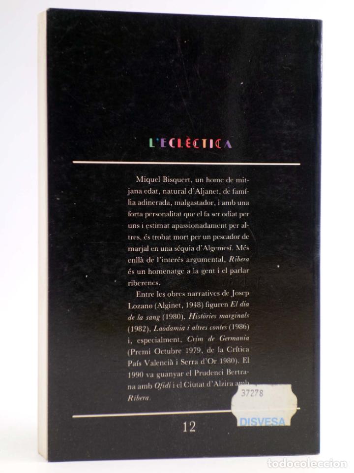 Libros de segunda mano: RIBERA (Josep Lozano) Bromera, 1993 - Foto 2