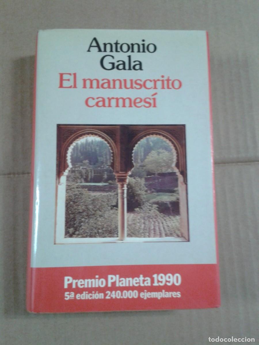 Libros de segunda mano: EL MANUSCRITO CARMESI - ANTONIO GALA - Foto 1