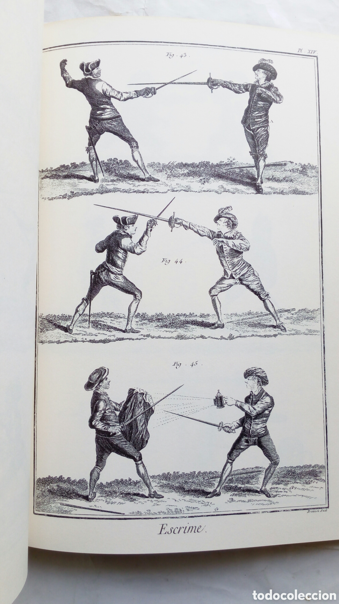 Libros de segunda mano: LEncyclop&eacute;die. Diderot & dAlembert. Art de lEscrime. - Foto 4